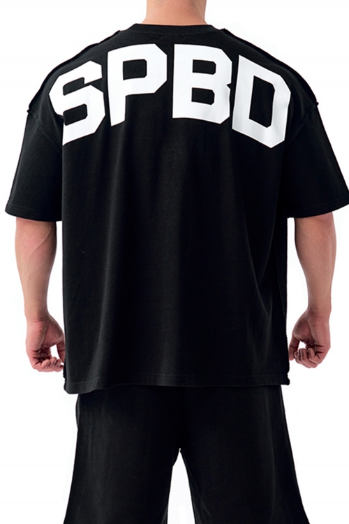 [UPLGxSPBD] SUPER BODY Back Logo Oversized T-Shirts