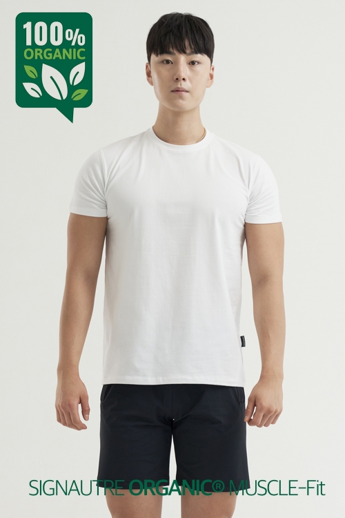 Signature Organic Muscle Fit T-Shirts