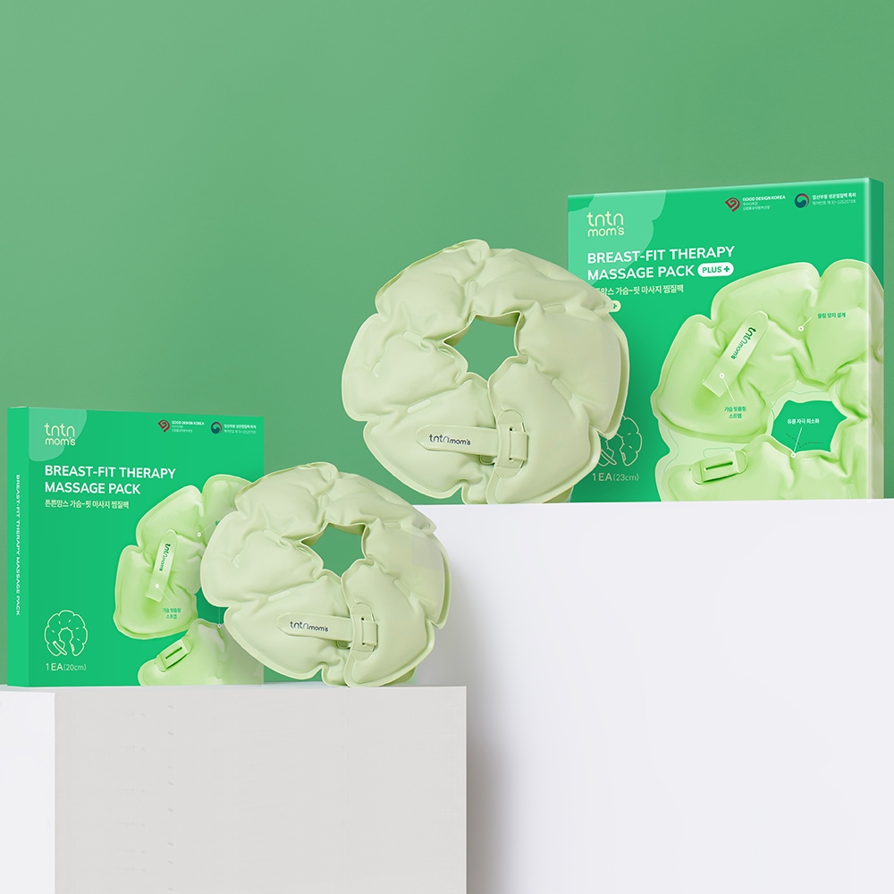 튼튼맘스 가슴 핏 마사지 냉온 찜질팩 케어 세트 (찜질팩2개+커버2개)