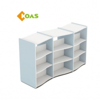 어린이서가 / 복식3단물결형직선서가 KHK3020L/R