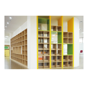 서가-10 벽면서가 . 단면서가  제작가구 / 판교도서관