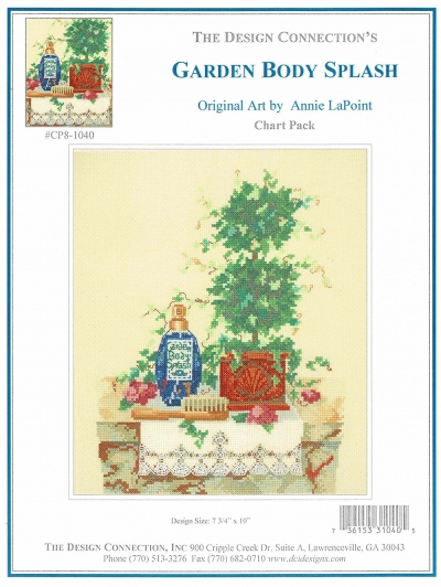 십자수도안책 Design Connection/ GARDEN BODY SPLASH-1040(CHART PACK)