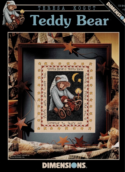 십자수도안책 Dimensions/ TEDDY BEAR-346