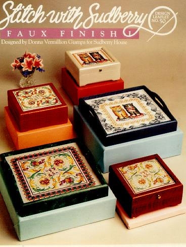 십자수도안책 Sudberry/ FAUX FINISH I-50