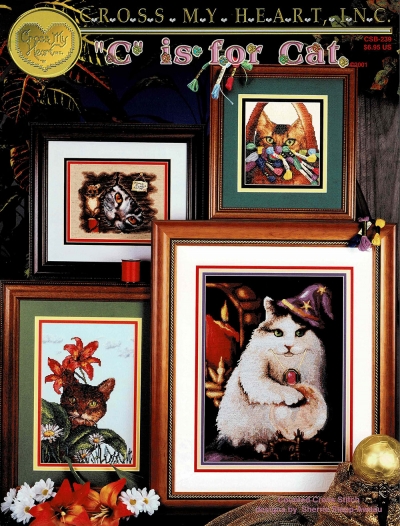 십자수도안책 Cross My Heart/ C IS FOR CAT-239