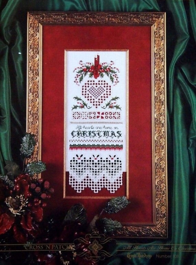 십자수도안책/ 기타2 CROSS'N PATCH/ ALL HEARTS ARE HOME-108