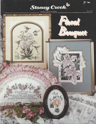 십자수도안책 Stoney/ FLORAL BOUQUET-108