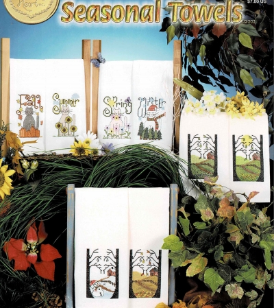십자수도안책 Cross My Heart/ SEASONAL TOWELS-252