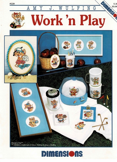 십자수도안책 Dimensions/ WORK IN PLAY-220