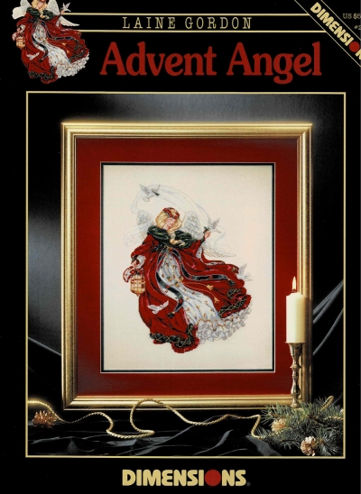 십자수도안책 Dimensions/ ADVENT ANGEL-260