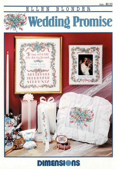 십자수도안책 Dimensions/ WEDDING PROMISE-198
