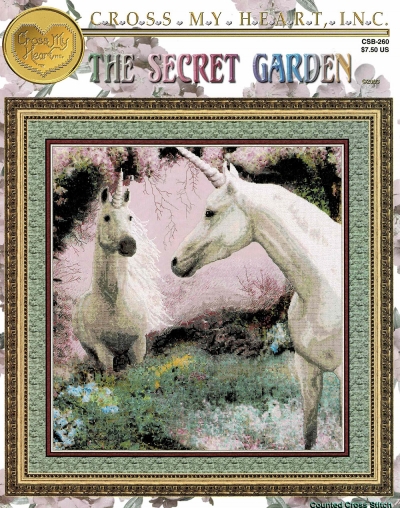 십자수도안책 Cross My Heart/ THE SECRET GARDEN-260