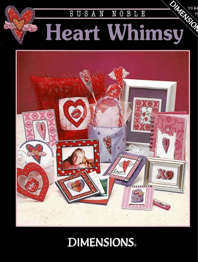 십자수도안책 Dimensions/ HEART WHIMSY-358