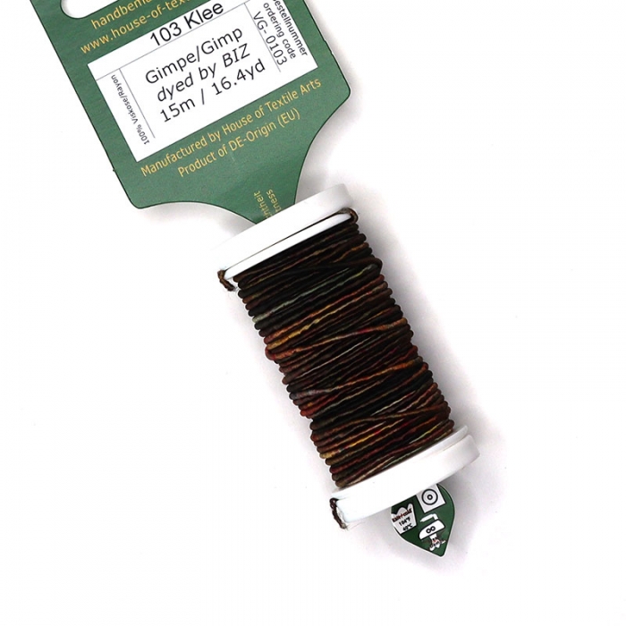 HOTA자수실 Gimp Hand-dyed 복합사/G.VG.0103(Klee) 15m Spool(스풀)
