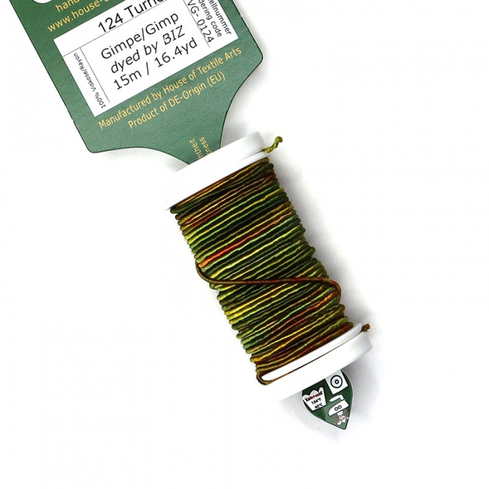 HOTA자수실 Gimp Hand-dyed 복합사/G.VG.0124(Turner) 15m Spool(스풀)