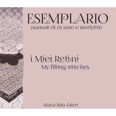 프랑스자수책/메디치 풀드워크(오픈워크)/I miei Retini(manuali)/Maria Rita/21496(이탈리아어 & 영문판)