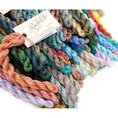 옵션선택 Caron자수실 캐론 2중 리본튜브실 Rachelette / (니들아트 Total & Best세트)