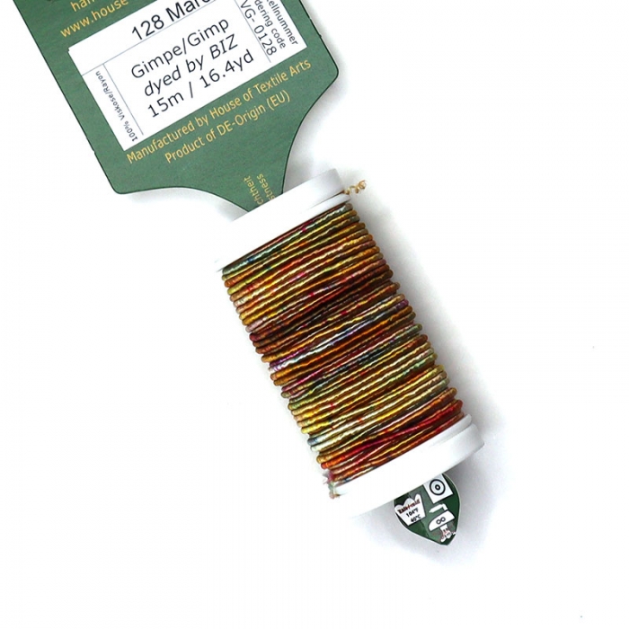 HOTA자수실 Gimp Hand-dyed 복합사/G.VG.0128(Marc) 15m Spool(스풀)