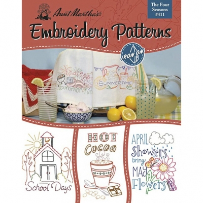 다림질 전사도안 Aunt Marthas Four Seasons-ATM411