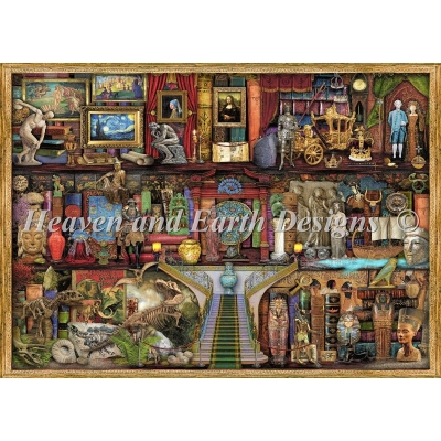 십자수도안책 명화 Heaven and Earth/ Museum Shelf-15728(CHART PACK)