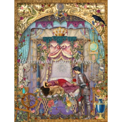 십자수도안책 명화 Heaven and Earth/ Sleeping Beauty-20170006(CHART PACK)