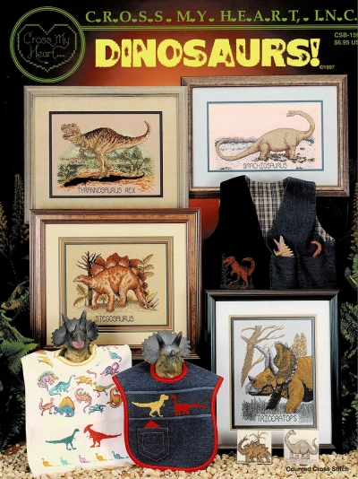 십자수도안책 Cross My Heart/ DINOSAURS-159