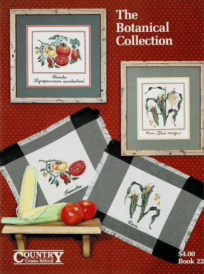 십자수도안책 Country Cross/ THE BOTANICAL COLLECTION-22