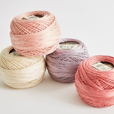 DMC자수실 ART 116/펄코튼 Balls 12번사(41색중 선택)