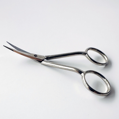 Rainbow Simply/Double Curved(단조강철 핸들과 날 모두 휘어진 자수가위) 10.2Cm-ME45