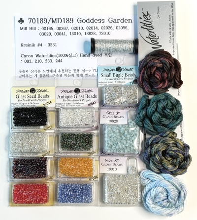 70189/MD189 (특수실 구슬 패키지)/Goddess Garden