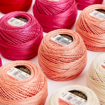 DMC실 ART 116/펄코튼 Balls 8번사 풀세트(234색) 재고&infin;