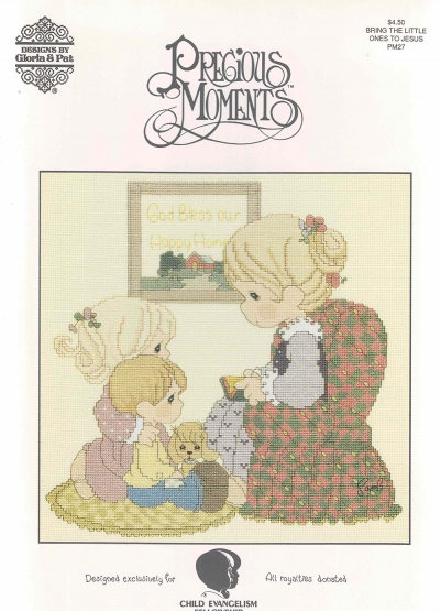 십자수도안책 Gloria & Pat/ BRING THE LITTLE ONES TO JESUS-PM27