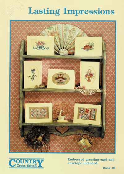 십자수도안책 Country Cross/ LASTING IMPRESSIONS(카드와 봉투 1세트 내장)-48