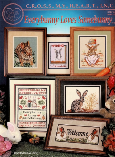 십자수도안책 Cross My Heart/ EVERYBUNNY LOVES SOMEBUNNY-184