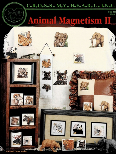 십자수도안책 Cross My Heart/ ANIMAL MAGNETISM II-158