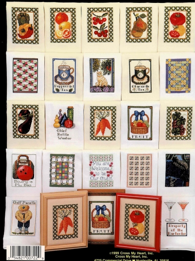 십자수도안책 Cross My Heart/ SHOWCASE OF TOWELS-196