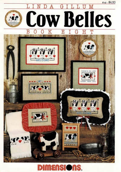 십자수도안책 Dimensions/ COW BELLES-142