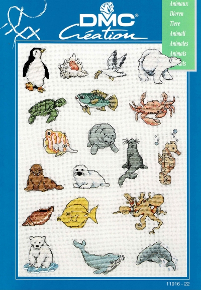 십자수도안책 DMC/ ANIMALS-11916