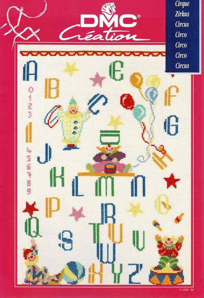 십자수도안책 DMC/ CIRCUS-11376