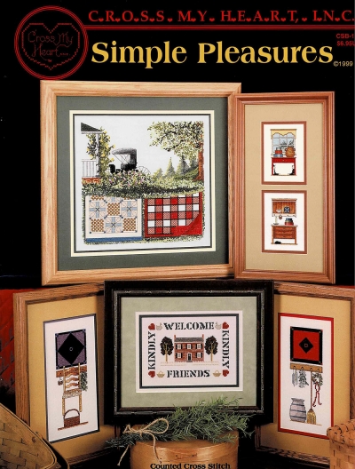 십자수도안책 Cross My Heart/ SIMPLE PLEASURES-191