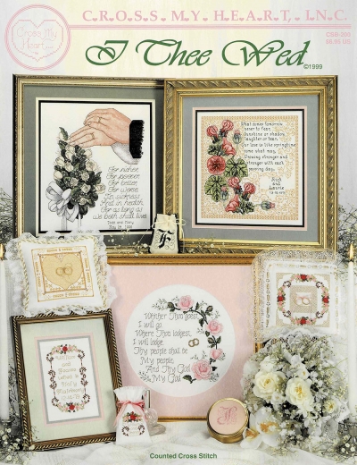 십자수도안책 Cross My Heart/ I THEE WED-200