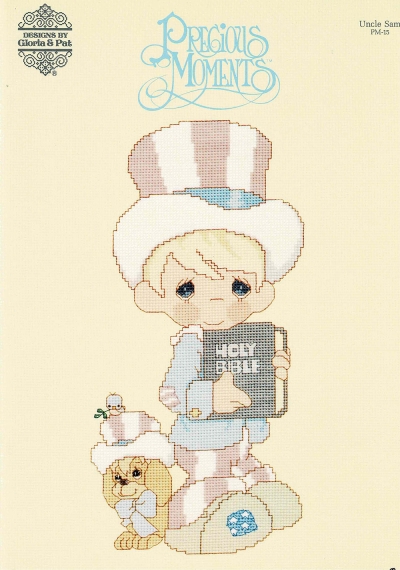 십자수도안책 Gloria & Pat/ UNCLE SAM-PM15