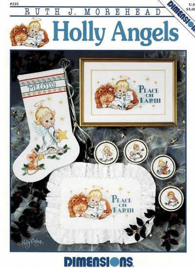 십자수도안책 Dimensions/ HOLLY ANGELS-216