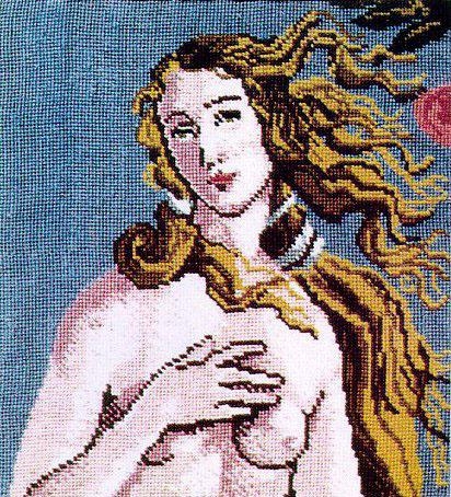 십자수도안책 명화 Fine Arts Heritage/ VENUS(BIRTH OF VENUS)-66(CHART PACK)