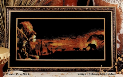 십자수도안책 Cross My Heart/ SAFARI SUNSET-205