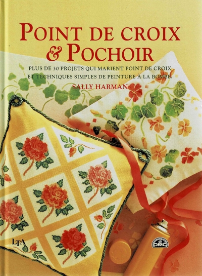 십자수도안책 DMC/ POINT DE CROIX & POCHOIR-12234(양장본)