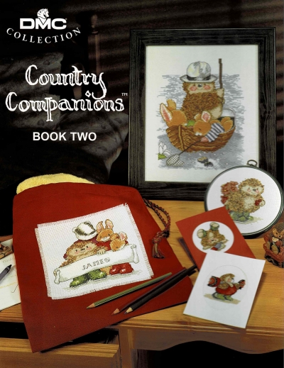 십자수도안책 DMC/ COUNTRY COMPANIONS BOOK TWO-P5003/11492