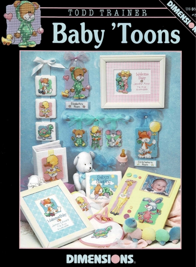 십자수도안책 Dimensions/ BABY TOONS-325