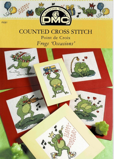 십자수도안책 DMC/ FROGS OCCASIONS-P5081