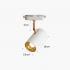 [아울렛] LED 히트 COB 레일조명 3W (블랙/주백색)